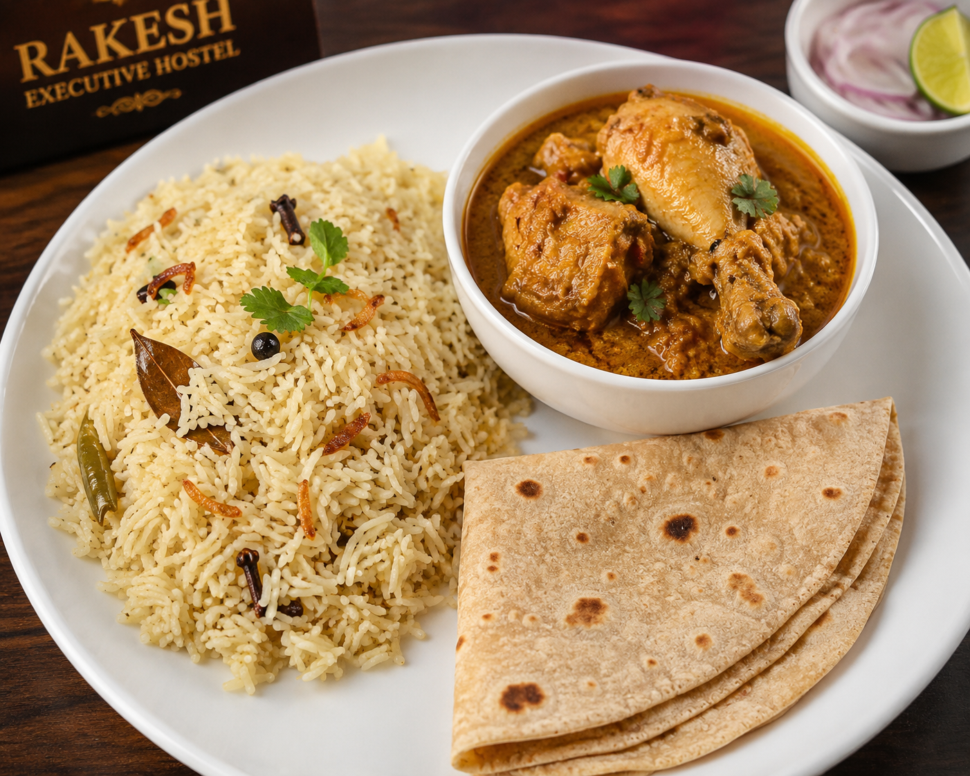 Quality Food preparation Rakesh Executive Hostels